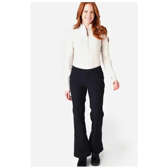 NWT Obermeyer Hillary Stretch Ski Pants Women's 4/6 Small Black - Picture 3 of 17